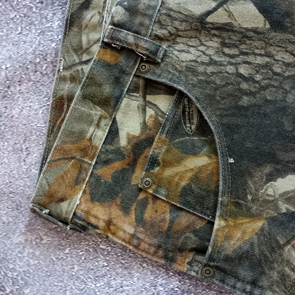 WRANGLER CAMOUFLAGE Denim Jeans BAGGY - Picture 7 of 11